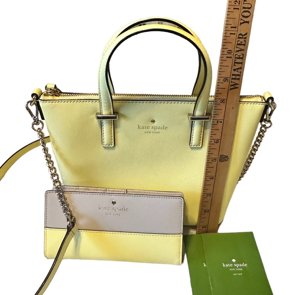 Kate Spade crossbody purse with wallet - Picture 2 of 8